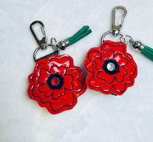 Poppy 3D Rivet Keyfob 4x4