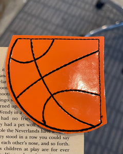 Basketball Corner Bookmark Design