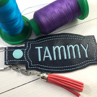 BLANK Deco Frame snap tab and eyelet tabfor NAMES