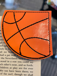 Basketball Corner Bookmark Design