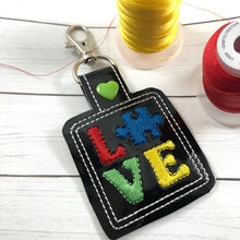Autism Love Snap Tab 4x4 and 5x7