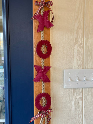 XOXO Felties for Wreaths or Banners