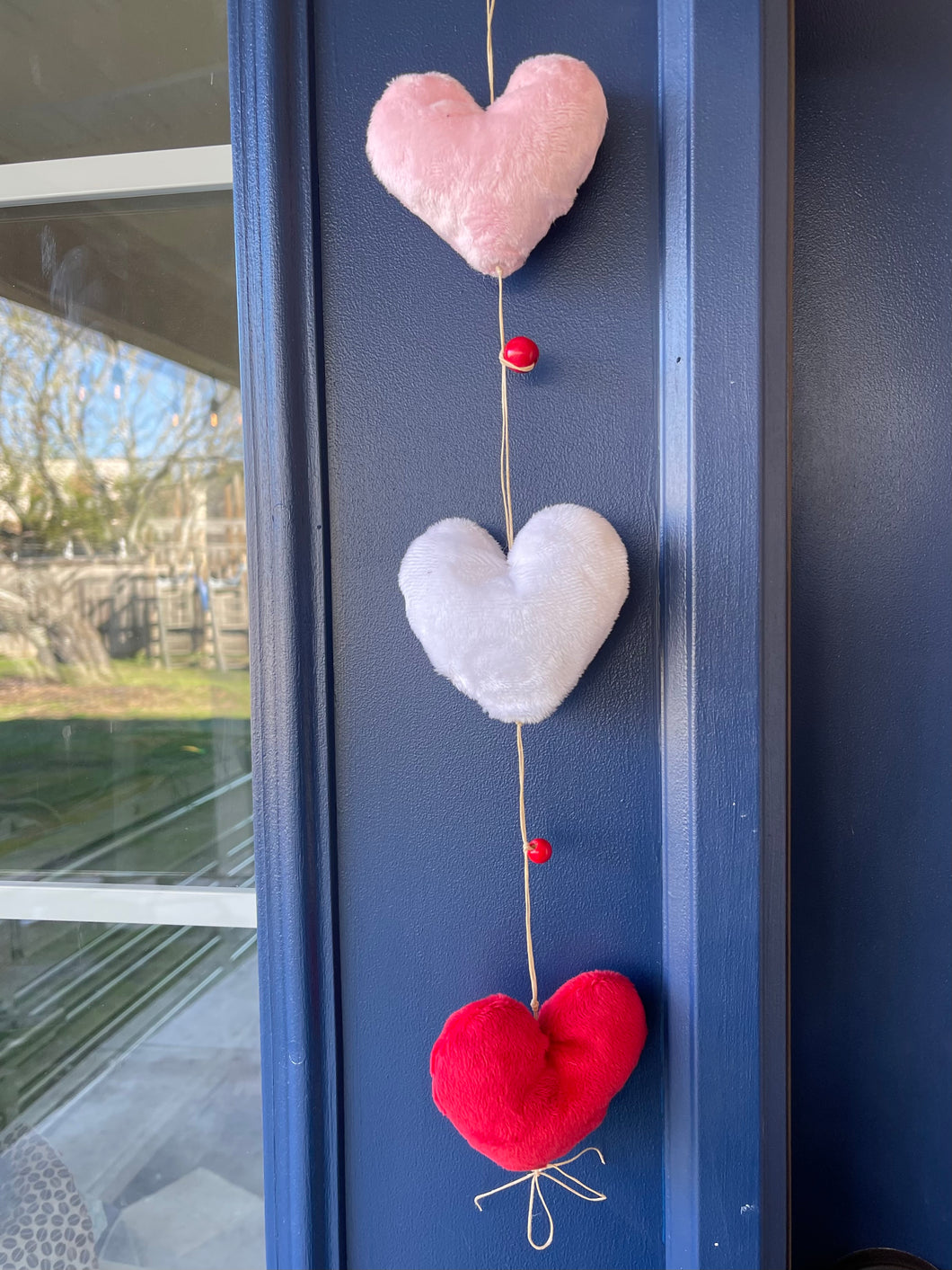 Heart Stuffies for Wreaths or Banners - Three Designs
