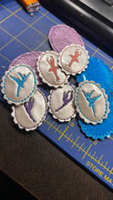 Ballerina Earring Charms for Leather, Vinyl or Cork- Three Styles