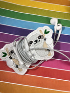 Sloth Stay On Cord Wrap ITH Snap Project for 4x4