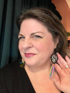 Blank Concho for Monograms FSL Earrings - In the Hoop Freestanding Lace Earrings