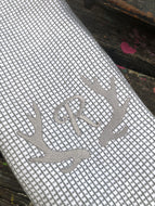 Deer Antlers Monogram Frame