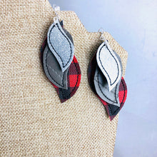 Skinny Swish Earrings embroidery design with bonus SVGs