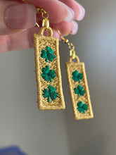 Clover Trio FSL Earrings - In the Hoop Freestanding Lace Earrings