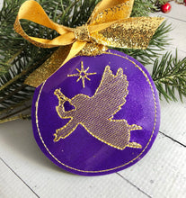 Sketch Angel Christmas Ornament for 4x4 hoops