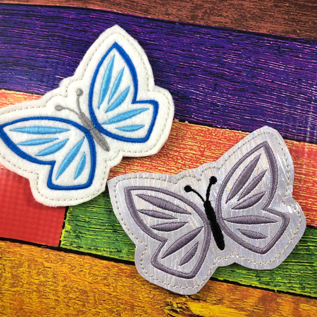 Primavera Butterfly Feltie embroidery design