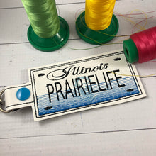 Onglet instantané de broderie de plaque de l'Illinois