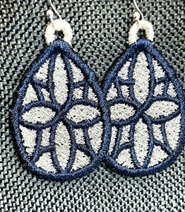 Muse FSL Earrings - In the Hoop Freestanding Lace Earrings