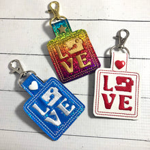 Sewing Machine Love Snap Tab 4x4 and 5x7