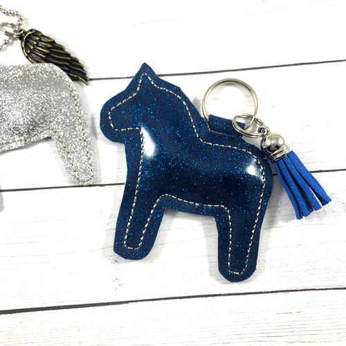 Stuffed Horse SINGLE Dangle Tag