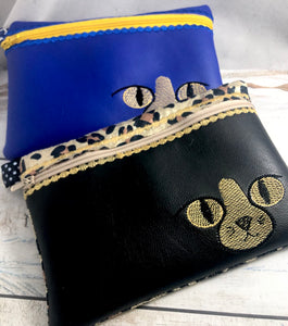 Cheetah Face Bag Pochette zippée 5x7 et 6x10