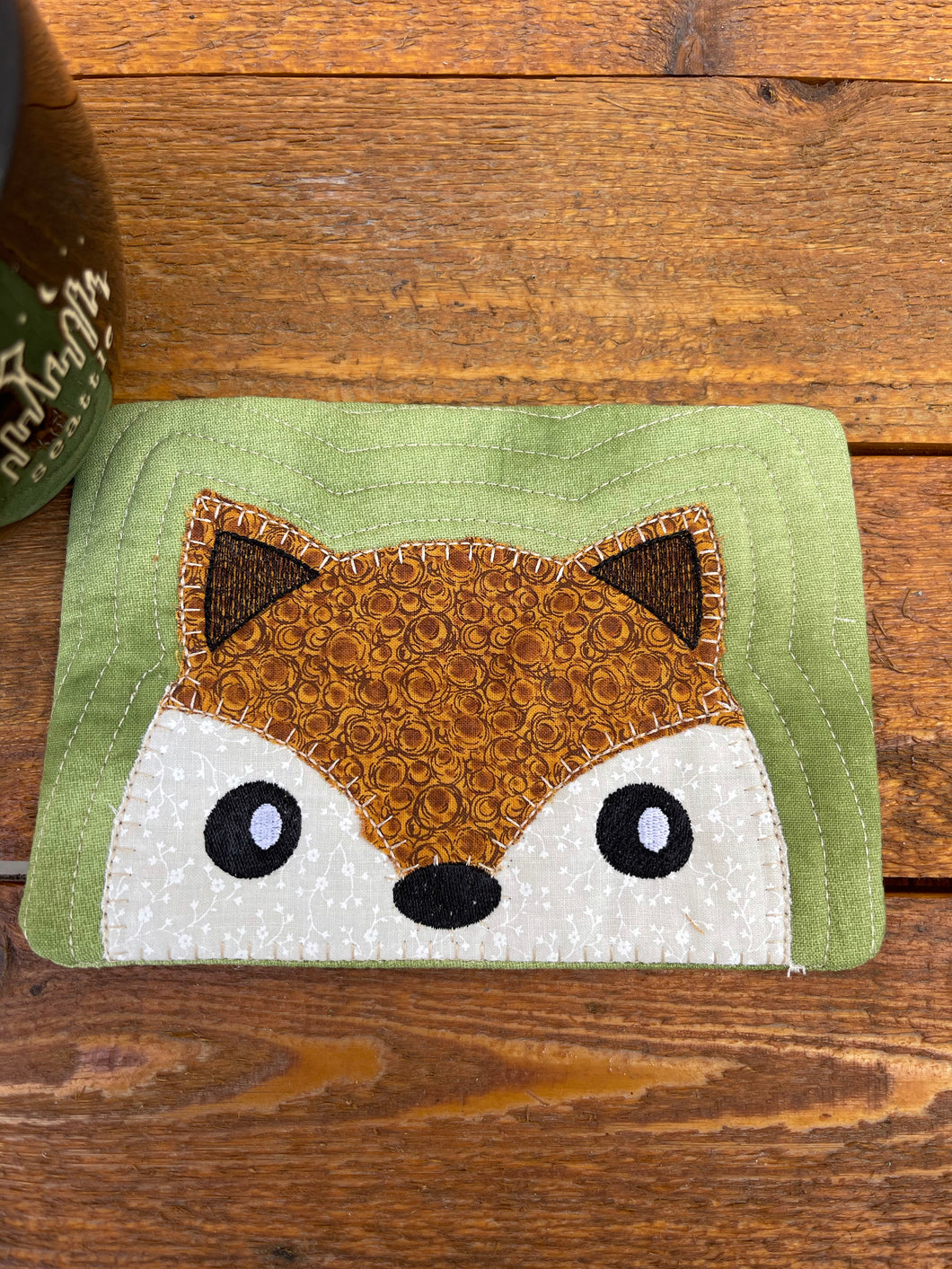 Fox Mug Rug