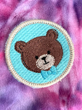 Mr. Bear Patch embroidery design