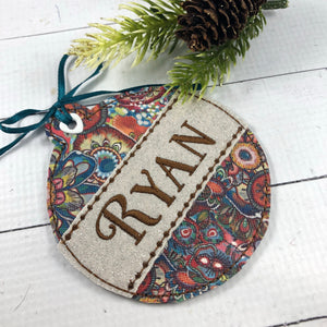 BLANK Applique Ornament for 4x4 hoops