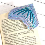 Mermaid Tail Corner Bookmark Design