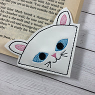 Cat Corner Bookmark Design