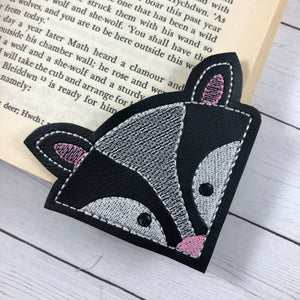 Skunk Corner Bookmark Design