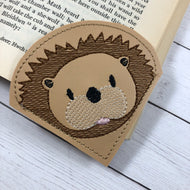 Hedgehog Corner Bookmark Design