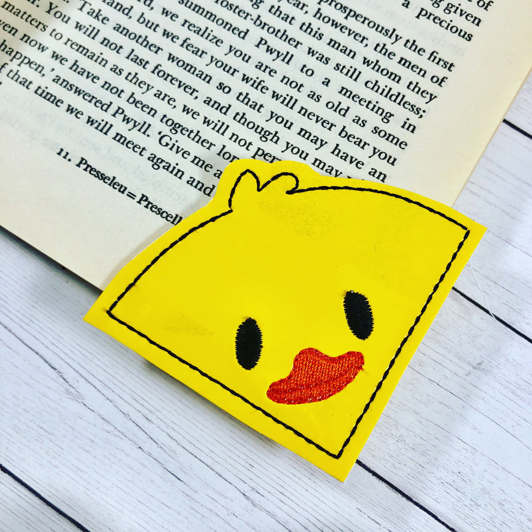 Duck Corner Bookmark Design