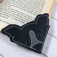 Border Collie Corner Bookmark Design
