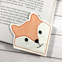 Fox Corner Bookmark Design