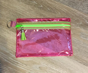 Pochette zippée Clear Jelly Bag 5x7 et 6x10