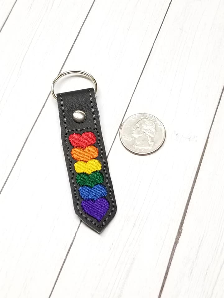 Rainbow Hearts Snap Tab Set – Designs By Babymoon