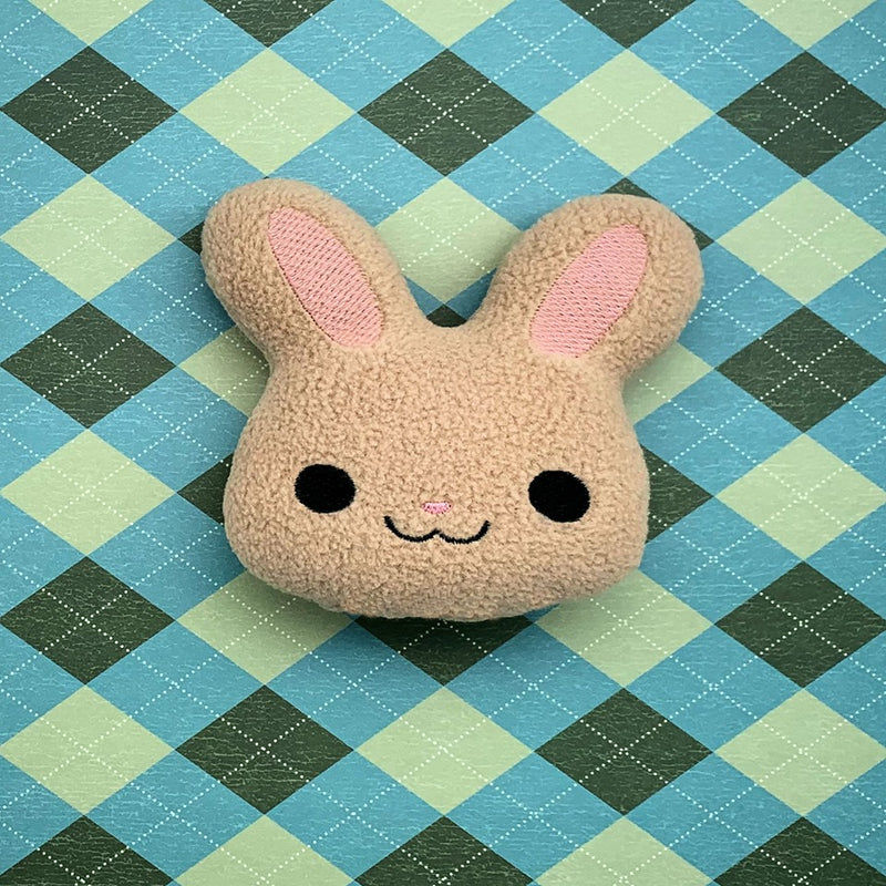 Bunny Face Stuffed Animal In the Hoop Embroidery Design – Designs By ...